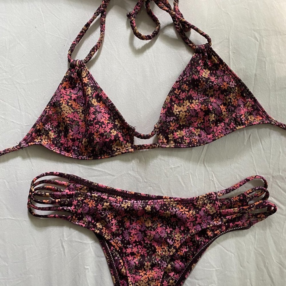 Pink Frankies Bikini Set